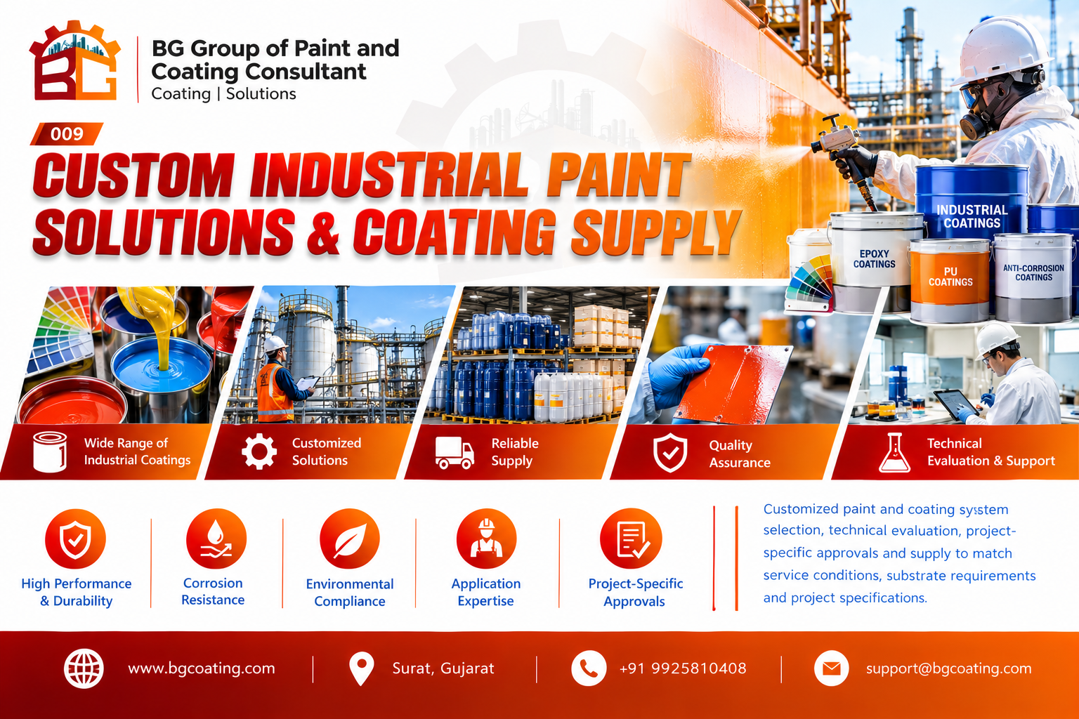 Custom Industrial Paint Solutions & Coating Supply