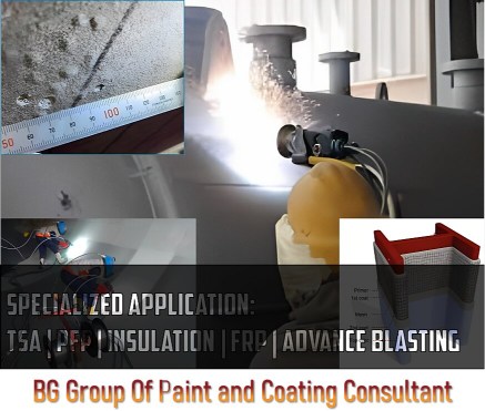 Specialized coating application — TSA and fireproofing