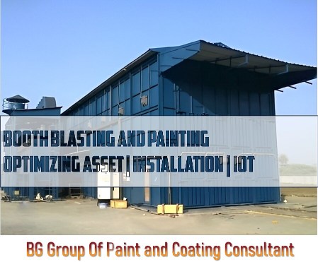 Blasting and painting booth installation